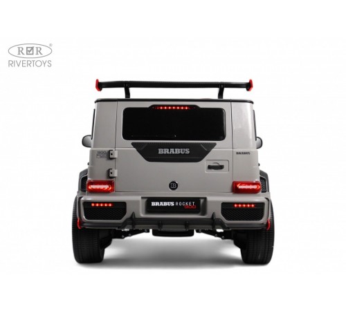 Детский двухместный электромобиль BRABUS MAXI Z888ZZ серый