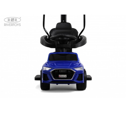 Детский толокар-каталка с козырьком AUDI Z005ZZ-AP синий