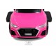 Детский толокар-каталка с козырьком AUDI Z005ZZ-AP розовый