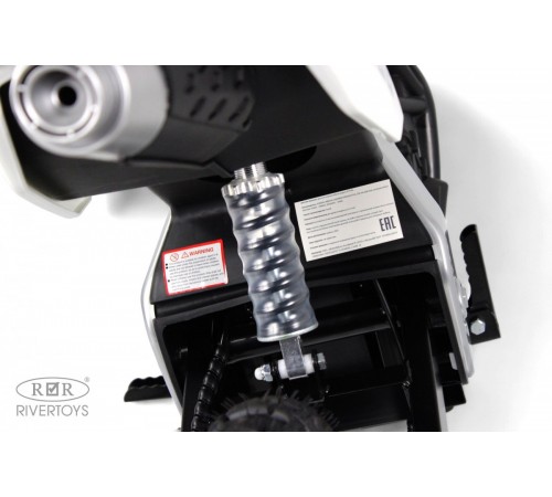 Детский электромотоцикл E777KX белый