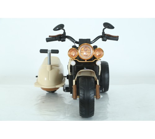 Трицикл Harley-Davidson с люлькой 9912 Бежевый