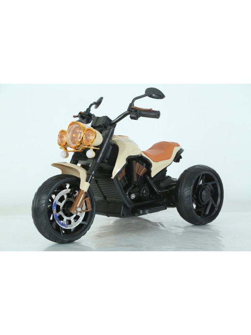 Трицикл Harley-Davidson с люлькой 9912 Бежевый