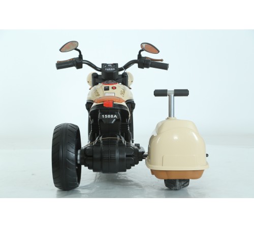 Трицикл Harley-Davidson с люлькой 9912 Бежевый