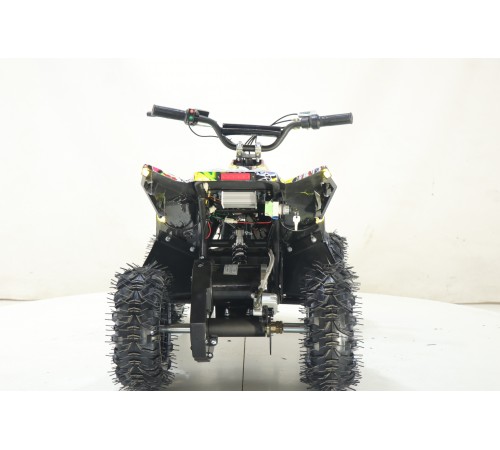 Квадроцикл ATV-2E 36V1000W Граффити желтый (Graffiti 12)