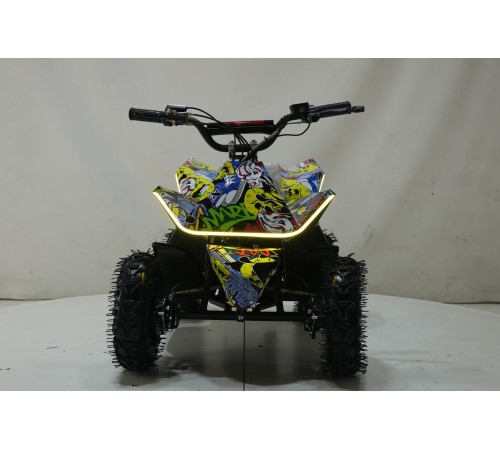 Квадроцикл ATV-2E 36V1000W Граффити желтый (Graffiti 12)