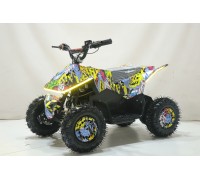 Квадроцикл ATV-2E 36V1000W Граффити желтый (Graffiti 12)