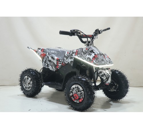Квадроцикл ATV-2E 36V1000W Мульти черный (Scull 8)