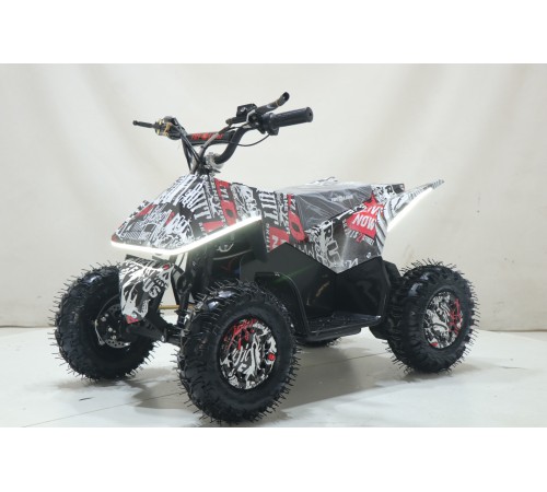 Квадроцикл ATV-2E 36V1000W Мульти черный (Scull 8)