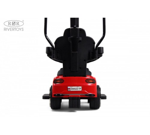 Детский толокар-каталка с козырьком Bentley Z005ZZ-TP красный