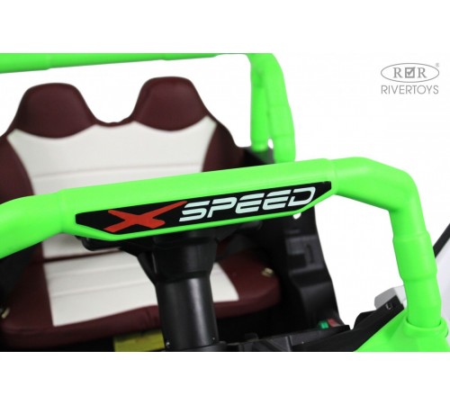 Детский электромобиль Багги MINI М303БХ зеленый