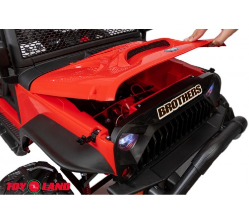 Джип Jeep 12V 4х4 JC666 Красный