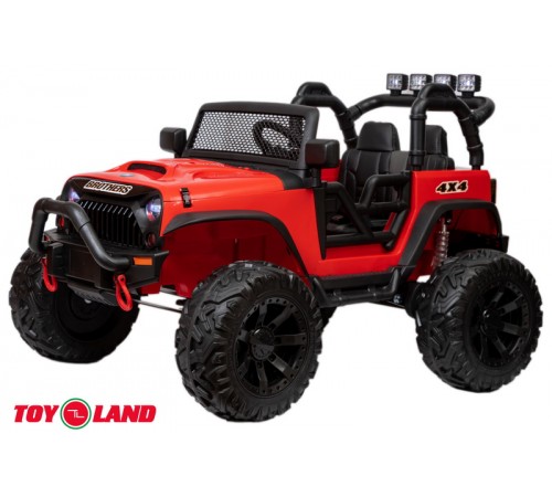 Джип Jeep 12V 4х4 JC666 Красный