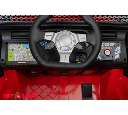 Джип Jeep 12V 4х4 JC666 Красный