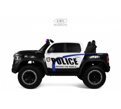 Детский электромобиль Dodge RAM 1500 TRX (O111OO) черный