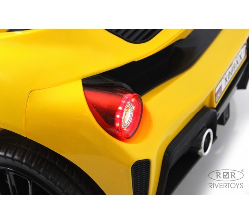 Детский электромобиль Ferrari  X009XX желтый