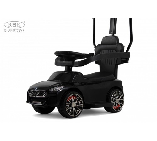 Детский толокар-каталка с козырьком BMW Z005ZZ-BP черный