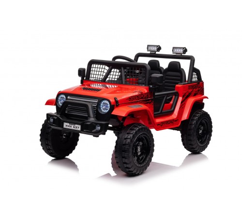 Джип Jeep Rubicon ХМХ 637 Красный Джип Jeep Rubicon ХМХ 637 Красный
