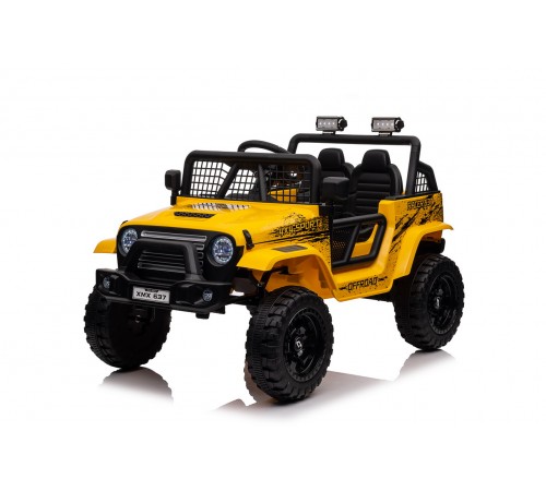 Джип Jeep Rubicon ХМХ 637 Желтый Джип Jeep Rubicon ХМХ 637 Желтый