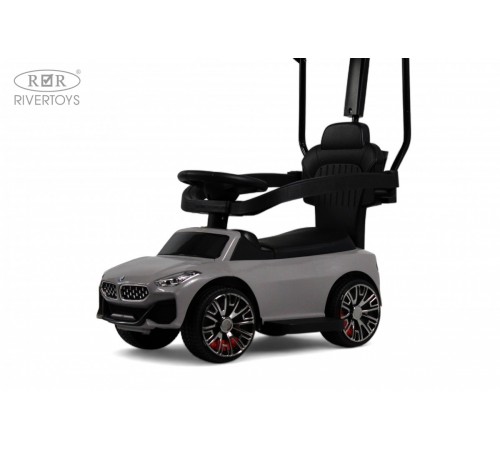 Детский толокар-каталка с козырьком BMW Z005ZZ-BP серый