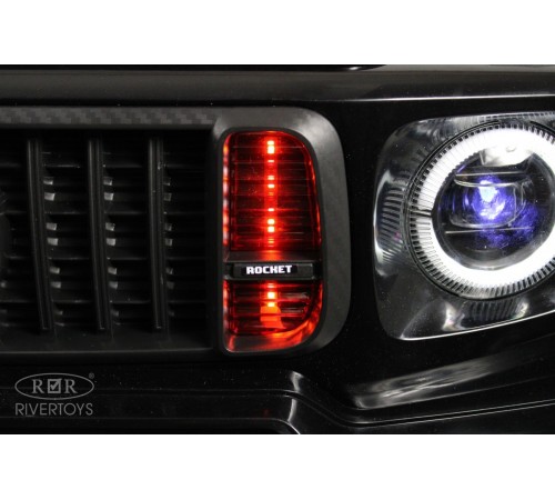 Детский двухместный электромобиль BRABUS MAXI Z888ZZ черный