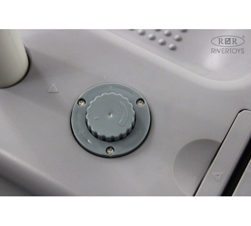 Детский электромобиль-полотёр Y-01 серый