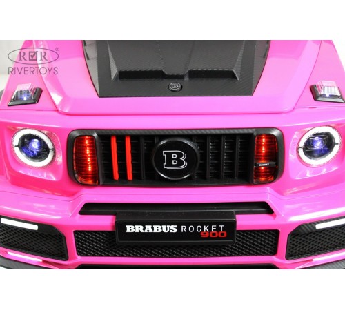 Детский двухместный электромобиль BRABUS MAXI Z888ZZ розовый