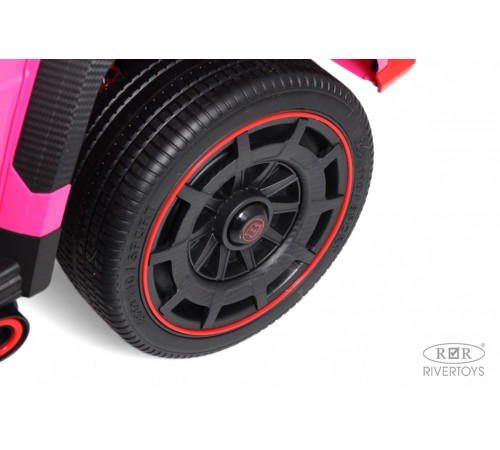 Детский двухместный электромобиль BRABUS MAXI Z888ZZ розовый