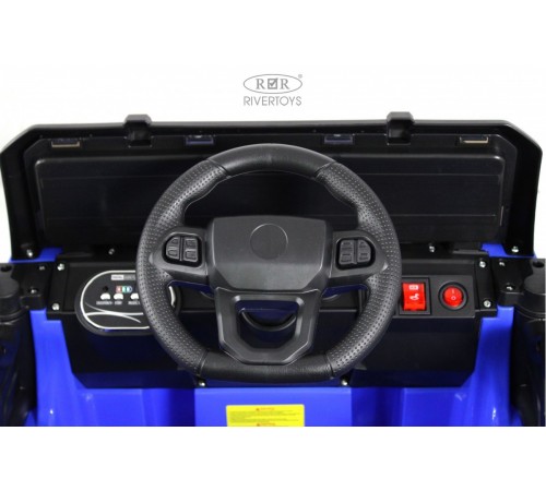 Детский электромобиль Джип MINI М101БХ синий