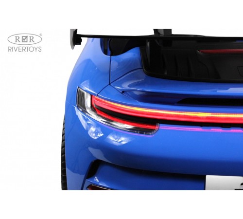 Детский электромобиль Porsche 911 GT3 (Y911YY) синий глянец