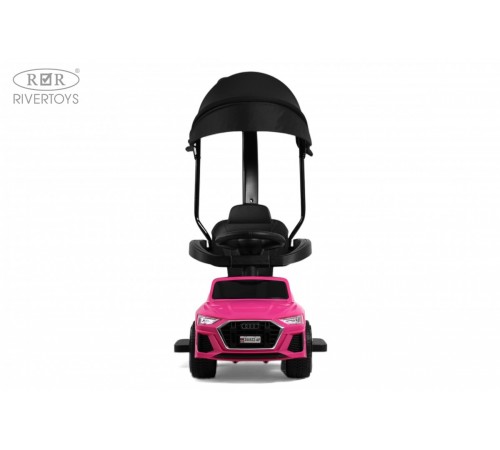 Детский толокар-каталка с козырьком AUDI Z005ZZ-AP розовый