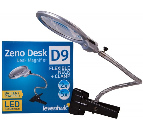 Лупа настольная Levenhuk Zeno Desk D9 Лупа настольная Levenhuk Zeno Desk D9
