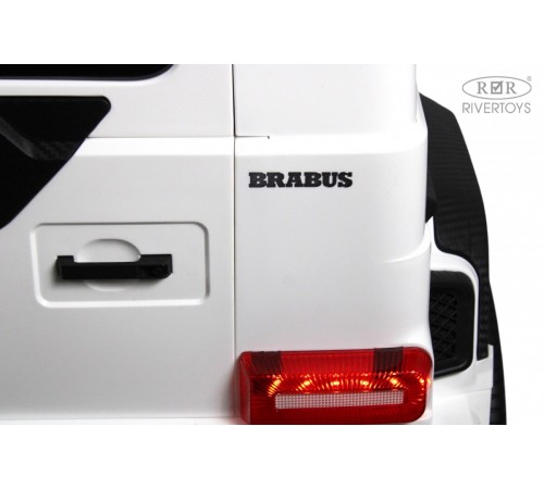 Детский двухместный электромобиль BRABUS MAXI Z888ZZ белый