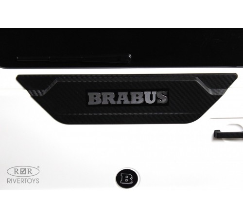 Детский двухместный электромобиль BRABUS MAXI Z888ZZ белый