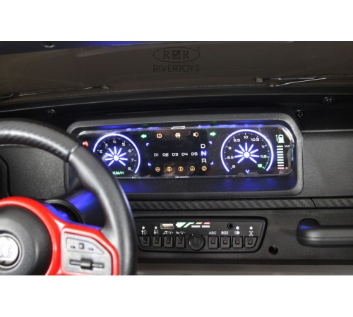 Детский двухместный электромобиль BRABUS MAXI Z888ZZ белый