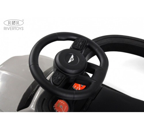 Детский толокар-каталка с козырьком Bentley Z005ZZ-TP серый