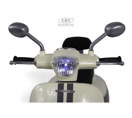 Детский электромотоцикл Z222ZZ-M серый