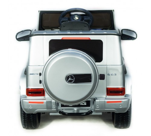 Джип Mercedes Benz G 63 Small BBH-0002 Серебряный краска