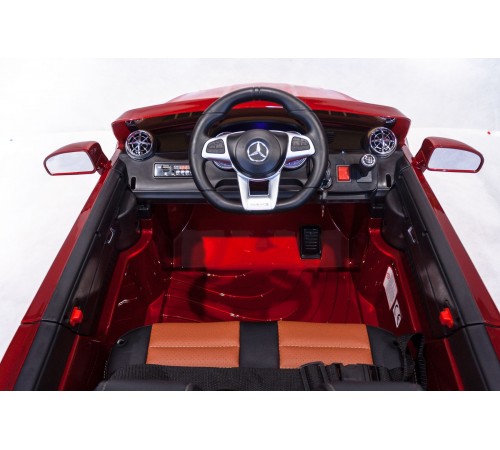 Автомобиль Mercedes Benz SL 65 Красный краска