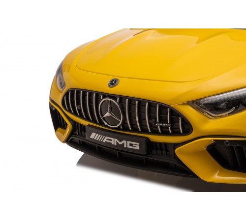 Автомобиль Mercedes Benz DK SL63 Желтый краска