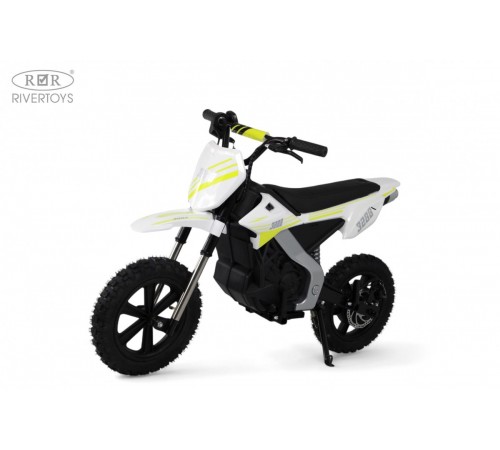 Детский электромотоцикл E777KX белый