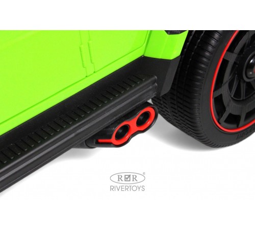 Детский двухместный электромобиль BRABUS MAXI Z888ZZ зеленый