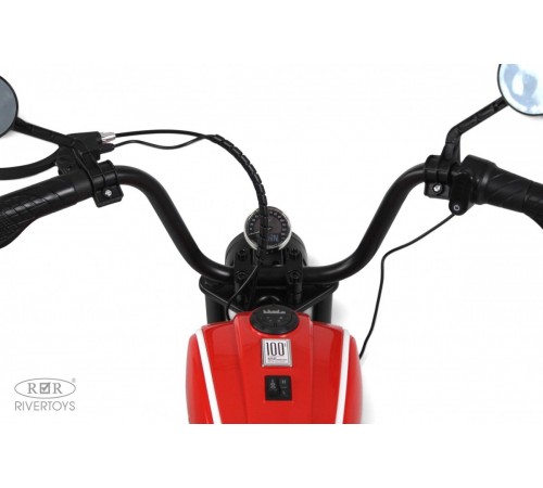 Детский электромотоцикл BMW R18 (A777AA-NEW) красный