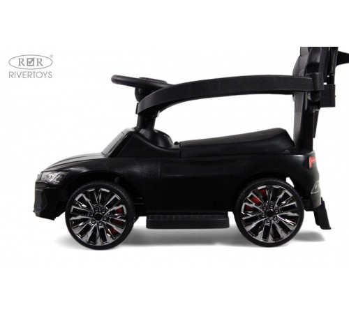 Детский толокар-каталка с козырьком AUDI Z005ZZ-AP черный