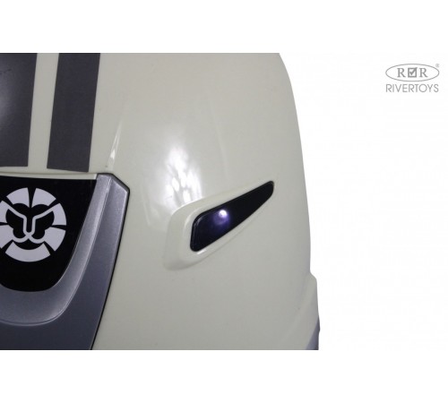 Детский электромотоцикл Z222ZZ-M серый