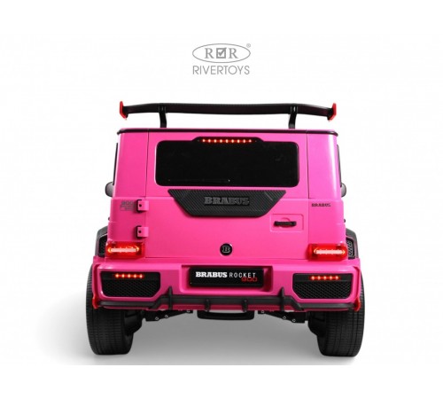 Детский двухместный электромобиль BRABUS MAXI Z888ZZ розовый