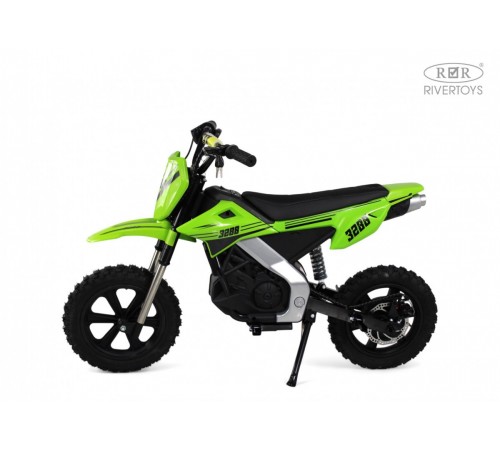 Детский электромотоцикл E777KX зеленый