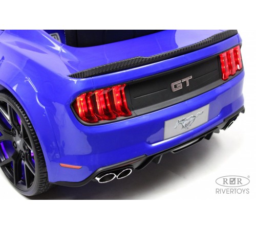 Детский электромобиль Ford Mustang GT (A222MP) синий
