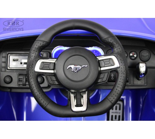 Детский электромобиль Ford Mustang GT (A222MP) синий