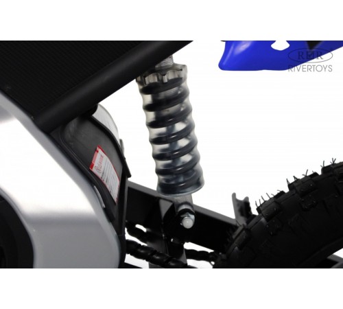 Детский электромотоцикл E777KX синий