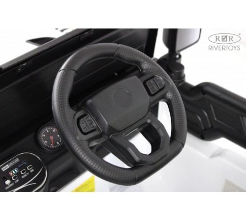 Детский электромобиль Джип MINI М101БХ белый
